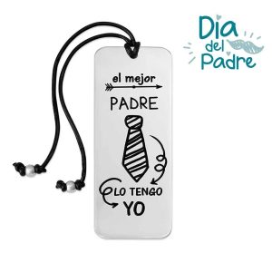 MARCAPAGINAS ACERO PAPÁ