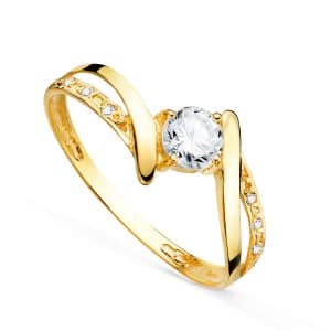 SOLITARIO ORO 18K