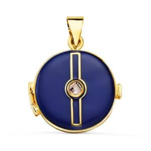 COLGANTE PORTAFOTOS GUARDAPELO ORO 18K