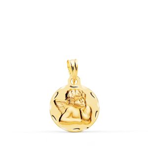 MEDALLA ANGEL ORO 18K