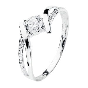 SOLITARIO ORO BLANCO 9K