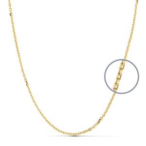 CADENA FORZADA ORO 9K 50CM