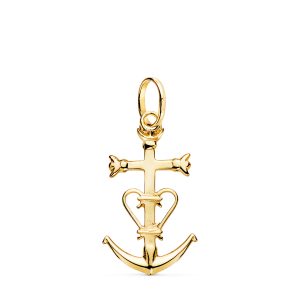 CRUZ DE LA CAMARGA ORO 18K