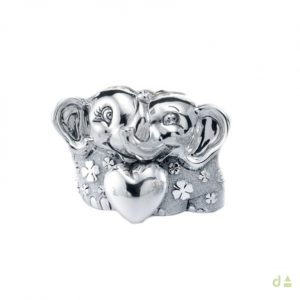 FIGURA PAREJA ELEFANTE CORAZON
