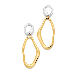 PENDIENTES ROCIO BICOLOR CERA DOBLE PERTEGAZ